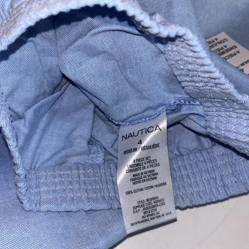 Boys Easter Suit Size 4 Matching Vest and pants Ring Bearer Suit Blue NWT
